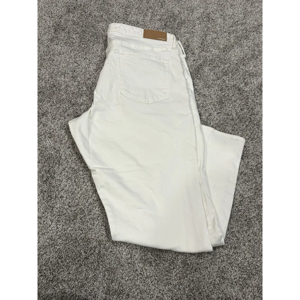 Bonobos Athletic Fit Jeans Mens 38x30‎ Off White Denim Five Pocket Pants
